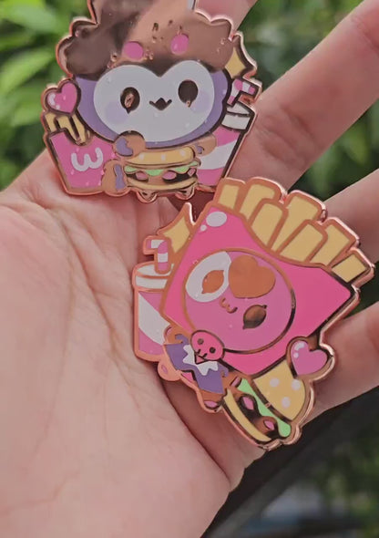 Nomnom Hard Enamel Pin l Helluva Boss